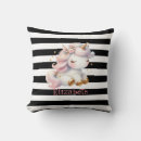 Recherche de licornes noires coussins Pour elle