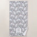 Search for dog beach towels Watercolor