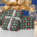 Search for retro christmas wrapping paper Bright