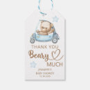 Search for new baby boy gift tags Watercolor