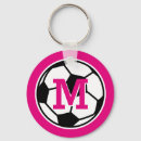Search for soccer keychains Girl