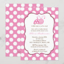 Search for sweet ladybug invitations Pink