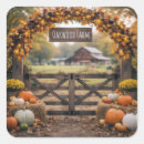 Search for farm in autumn stickers Barn