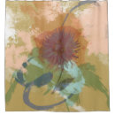 Recherche de toile rideaux douche Orange