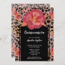 Search for black hot pink quinceanera invitations Quinceañera