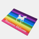 Search for rainbow unicorn doormats Magical