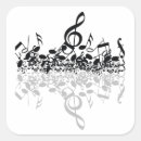 Search for for music lovers stickers Black and white
