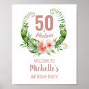 Recherche de 50th birthday posters Elegant
