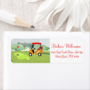 Search for golf green return address labels For her