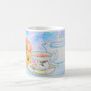 Search for and saucer mugs Flowers