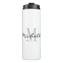 Search for monogram name travel mugs Typography