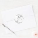 Search for black and white floral wedding stickers Classic