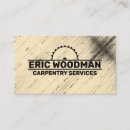 Search for circular business cards Carpentry