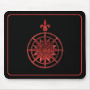 Recherche de boussole tapis souris Cru