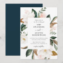 Search for magnolia flower invitations Botanical