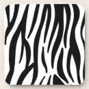 Search for animal skin coasters zebra