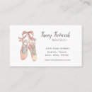 Search for dance studio business cards Ballet