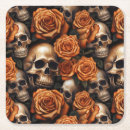 Recherche de skull dessous de verres Rose
