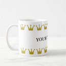 Search for golden crown mugs King