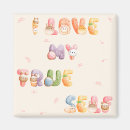 Recherche de couleur rose magnets Cuisine