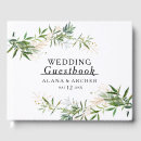 Recherche de greenery wedding guest books Livre d'or