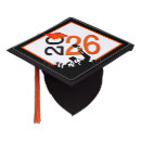 Search for orange black white hats High school