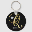 Search for q letter keychains Monogrammed