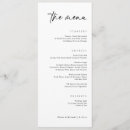 Search for wedding menus Simple