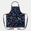 Search for music notes aprons Rhythm