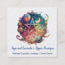 Recherche de pentagramm visitenkarten Sorcellerie