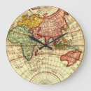 Search for world globe clocks Antique