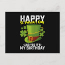 Search for shamrock birthday cards Lucky