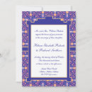 Search for arts and crafts wedding invitations Blue