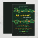 Recherche de saint patrick invitations Trèfles