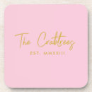 Search for mr and mrs coasters Elegant