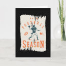 Recherche de saison du football vœux cartes Sport