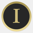 Search for monogram i stickers Gold
