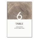 Search for textured table cards Rustic