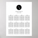 Search for modern wedding seating charts Alphabetical