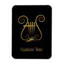Recherche de lyre magnets Antique