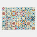 Search for moroccan pattern tea towels Azulejo