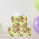 Search for food design wrapping paper Dessert pattern