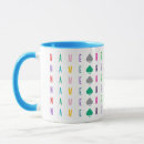 Search for numbered mugs Cute