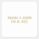 Search for art deco wedding stickers Simple