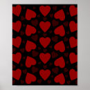 Search for red heart pattern posters Background