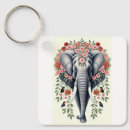 Recherche de éléphant floral porteclés Fleurs