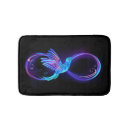 Search for hummingbird bath mats Black