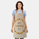 Search for happy thanksgiving aprons Red