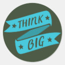 Search for think stickers Slogan