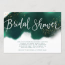 Search for emerald glitter invitations Chic